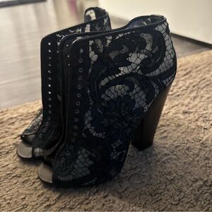 Black lace Givenchy heels